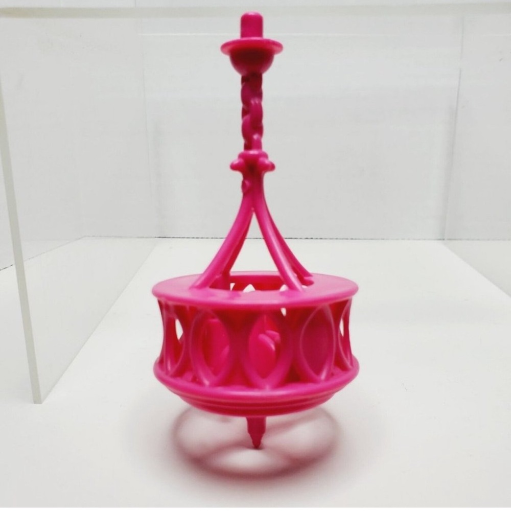 Barbie Dream House Pink BARBIE Pink CHANDELIER Light Fixture 2015